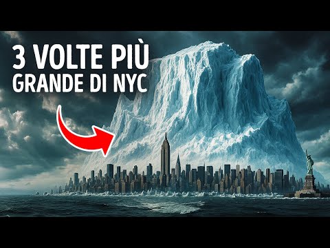 Il più grande iceberg del mondo si è staccato e ha iniziato a vagare verso l’Atlantico