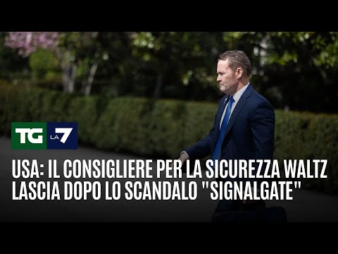 Usa: il consigliere per la sicurezza Waltz lascia dopo lo scandalo “Signalgate”