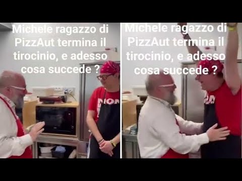 Il primo maggio a «Pizzaut»: la felicità del ragazzo che viene assunto