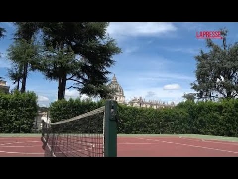 San Pietro, il campo da tennis dove giocava Prevost da cardinale