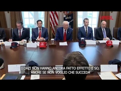 Trump sui dazi: «Non sono contento delle difficoltà della Cina, spero in un accordo»