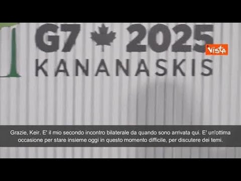 Meloni: “Lieta della cooperazione tra Italia e Regno Unito sull’immigrazione”