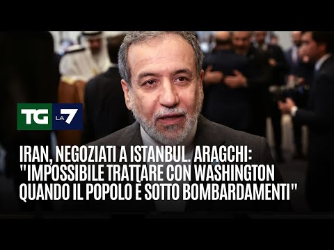 Iran, Aragchi: “Impossibile trattare con Washington quando il popolo è sotto bombardamenti”