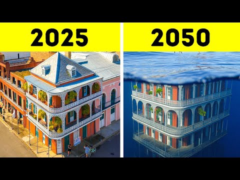 Le mappe del futuro mostrano che queste città potrebbero scomparire entro il 2050
