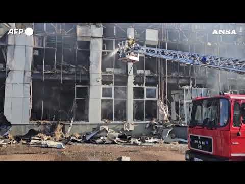 Attacco russo nella notte a Kiev, almeno 6 i morti