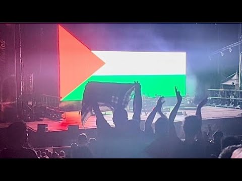 Massive Attack all’Arena Flegrea: Palestina Libera