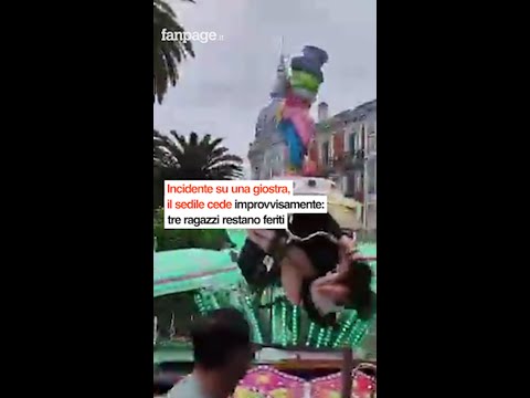 Una serata di festa si è trasformata in paura su una giostra della fiera di Castro Urdiales, in Spag