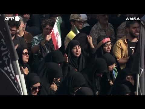 Iran, celebrati i funerali dei vertici militari uccisi nella guerra con Israele