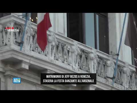 Bezos a Venezia, prosegue il weekend di festa