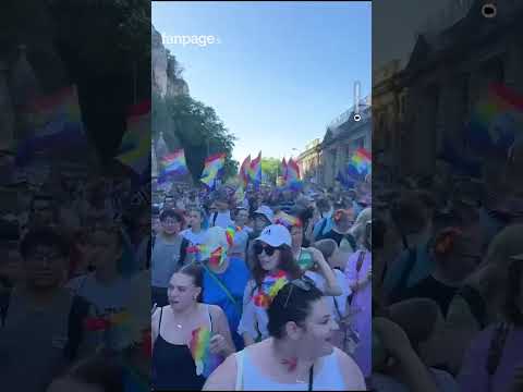 divBudapest Pride, in 200mila sfidano blocchi e divieti per i diritti delle persone lgbtqia+./div