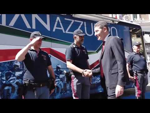 Giro d’Italia a Roma, la Stradale pronta per scortare i ciclisti