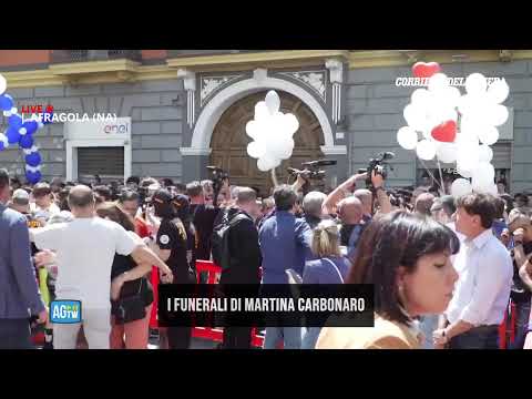 Funerali di Martina Carbonaro