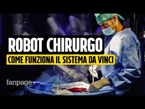 Robot chirurgo in azione al Cardarelli di Napoli, come funziona il sistema “da Vinci”