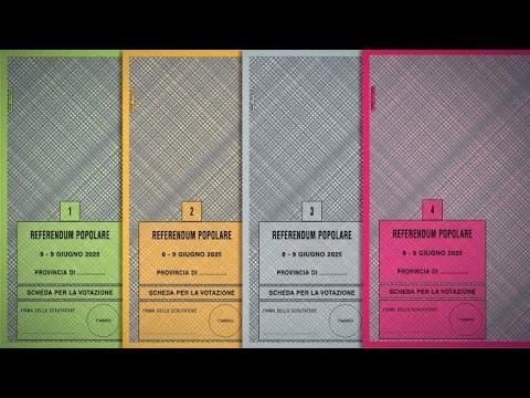 Per cosa si vota ai referendum? La guida completa e le quattro schede in tema di lavoro
