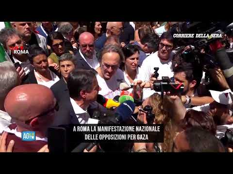 Manifestazione pro Palestina a Roma