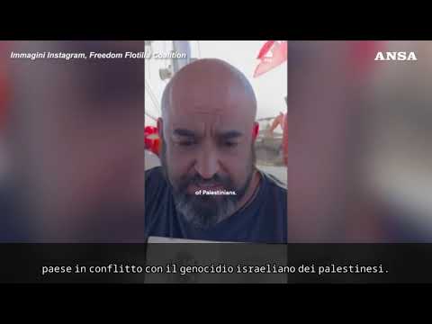 Freedom Flotilla, Sergio Toribio sulla nave Madleen fa appello a Madrid per la liberazione