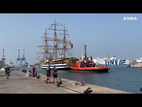 Vespucci arrivata a Genova per l’ultima tappa del tour mondiale