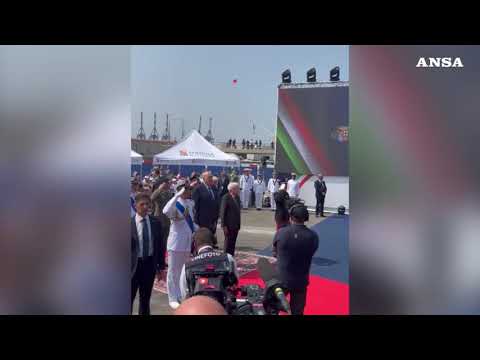 Mattarella a Genova per ultima tappa del Vespucci