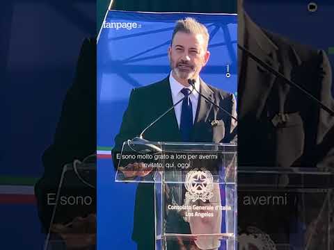 Il comico Jimmy Kimmel ha ottenuto la cittadinanza italiana: “Hai il cervello di un criceto, diceva