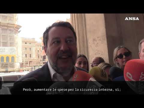 Salvini: “La pace fiscale permettera’ il taglio dell’Irpef, vanno insieme”