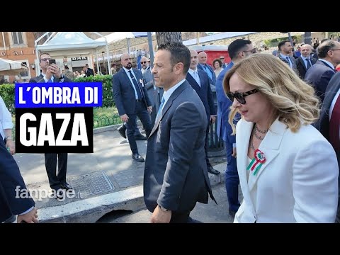 Gaza, Meloni: “D’accordo con Mattarella”, non risponde su sanzioni. Tajani: “Non si può fare di più”