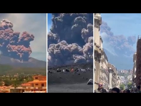 La violenta eruzione dell’Etna: il boato fa tremare le case