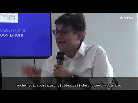 Pancalli lancia la sfida: “Un Coni di tutti, che sia squadra”