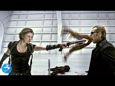 Alice Domina lo Scontro con Wesker | RESIDENT EVIL AFTERLIFE