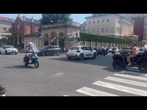 Bergamo, il blackout manda in tilt i semafori