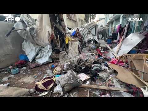 Gaza, raid israeliano nella scuola di Al-Bureij: almeno 4 morti