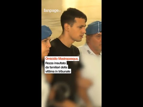 Omicidio Mastrapasqua, Rezza insultato dai familiari della vittima in tribunale