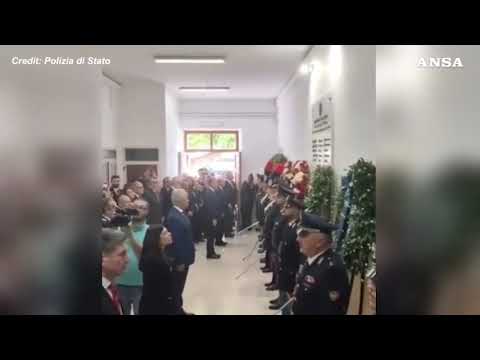 La polizia ricorda il 33  anniversario della strage di via D’Amelio