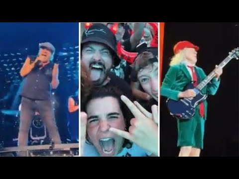 La carica dei 70mila all’autodromo di Imola al concerto degli AC/DC