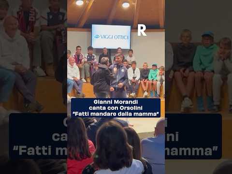Orsolini canta con Gianni Morandi “Fatti mandare dalla mamma”