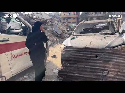 Gaza City, morte e distruzione dopo l’ennesimo attacco israeliano
