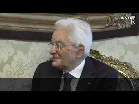 Roma, Mattarella riceve il presidente della Repubblica algerino