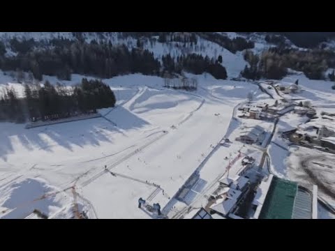 MILANO-CORTINA 2026 –  Il nuovo stadio del Fondo Lago di Tesero: 19km di piste tutte ristrutturate