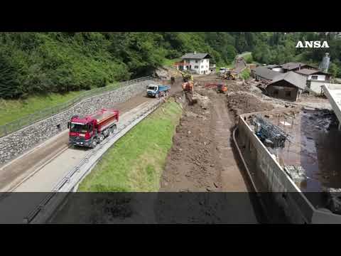 Maltempo in Alto Adige, toccate punte di oltre 100 mm di pioggia