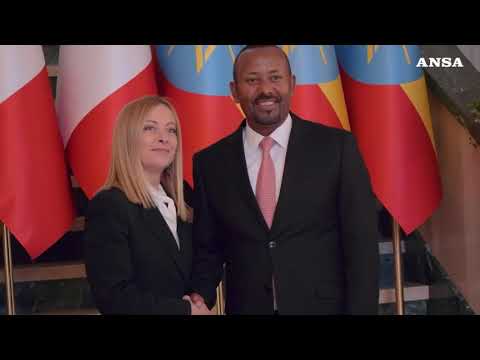 Italia-Etiopia, bilaterale Meloni-Abiy apprezzamento Piano Mattei