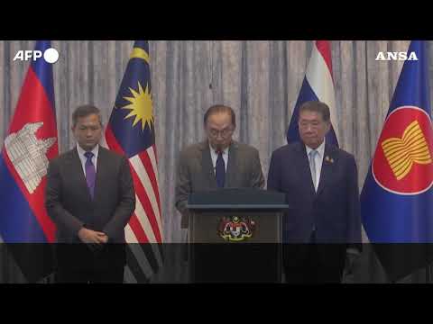 Thailandia e Cambogia concordano un cessate il fuoco immediato e incondizionato