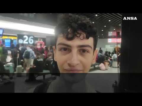 Giubileo dei Giovani,all’aeroporto di Roma i primi arrivi