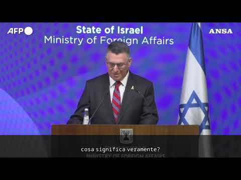 Israele, Sa’ar: “In corso una campagna internazionale distorta”