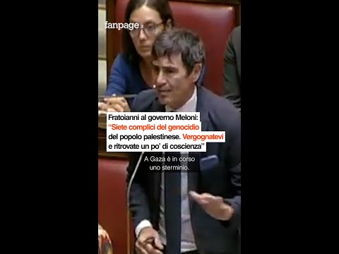 Il deputato Fratoianni contro il governo Meloni