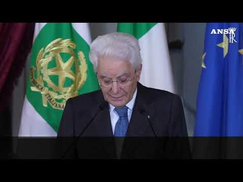 Mattarella: “La postura aggressiva della Russia ha stravolto l’equilibrio di pace”