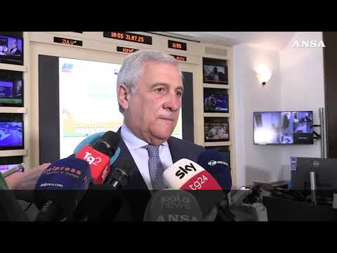 Gaza, Tajani: “Sofferenza dei palestinesi inaccettabile”