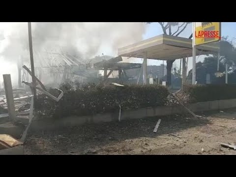 Un residente dopo l’esplosione in un deposito di gas a Roma: «Ha devastato tutto»