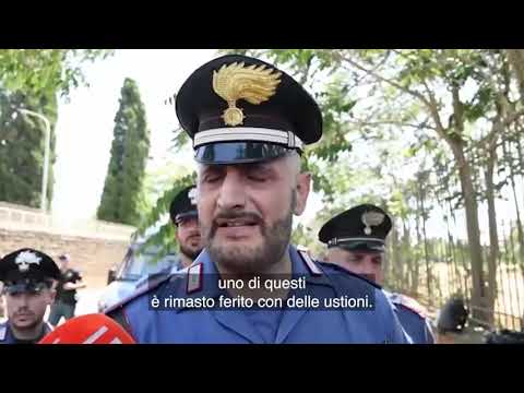 Roma, carabiniere eroe salva ustionato dopo esplosione: “Avevamo paura ma non potevamo stare fermi”