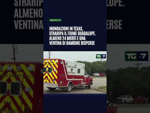 Inondazioni in Texas. Straripa il fiume Guadalupe, 24 morti e una ventina di dispers