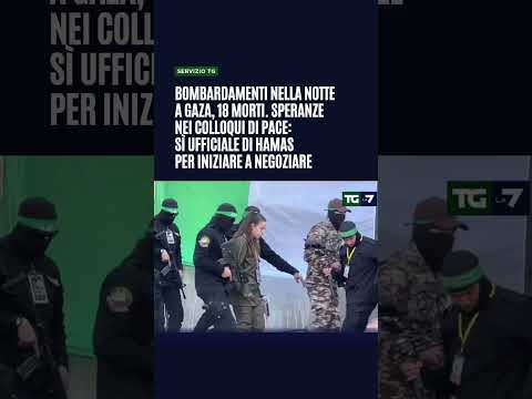 Bombardamenti nella notte a Gaza, 19 morti. Sì ufficiale di Hamas per iniziare a negoziare