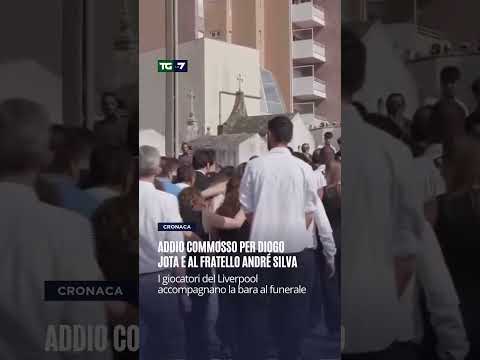 Addio commosso per Diogo Jota e al fratello André Silva